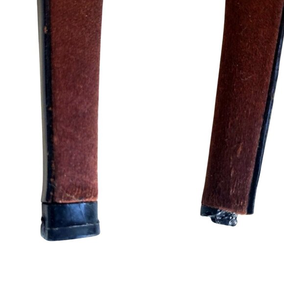 Betsey Johnson Cristie Platform Heels 7 Strappy Rhinestone Brown Gold Open Toe - Picture 4 of 13